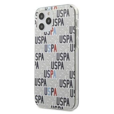 U.S. Polo Assn. Logo Mania Collection iPhone 12 & 12 Pro Skal Vit