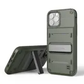 VRS DESIGN Damda QuickStand Skal iPhone 12&12 Pro - Grön