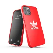 Adidas Trefoil Skal till iPhone 12 & 12 Pro scarlet