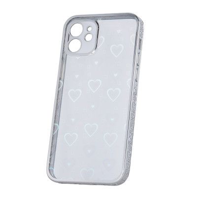 Blink 2i1 Skal iPhone 12 Skyddande Stilrent Silver