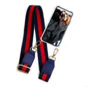 Boom iPhone 12 & 12 Pro skal med mobilhalsband- Belt RedBlack