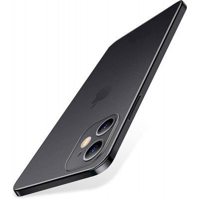 Boom Zero iPhone 12 Skal Ultra Slim - Svart