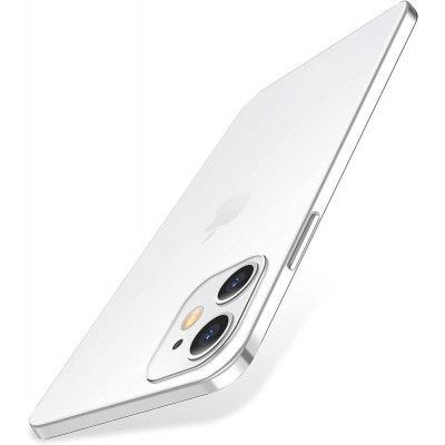 Boom Zero iPhone 12 Skal Ultra Slim - Vit