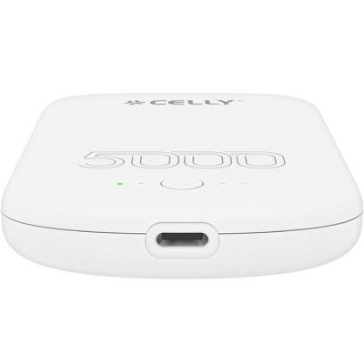 Celly PowerBank 10W MagSafe Trådlös laddning 5000mAh