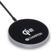 Champion QI2 Trådlös laddare 15W - Svart
