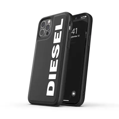 Diesel Moulded Skal iPhone 12 & 12 Pro Svart/Vit