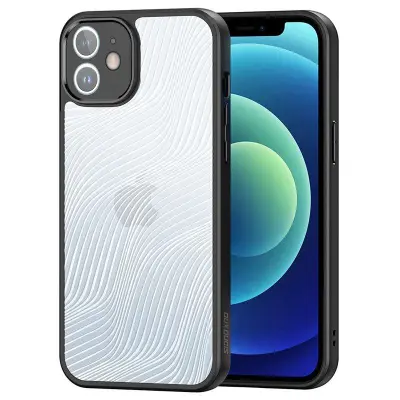 DUX DUCIS Aimo Series iPhone 12 Mobilskal TPU+PC - Svart