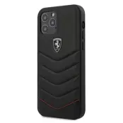 Ferrari Off Track Quilted Skal iPhone 12/12 Pro - Svart