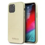 Guess Skal iPhone 12 & 12 Pro Iridescent - Guld