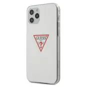 GUESS Skal iPhone 12 & 12 Pro Triangle Collection - Vit