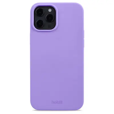 Holdit iPhone 12/12 Pro Skal Silicone - Violet