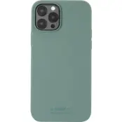 Holdit Silikon Skal iPhone 12 & 12 Pro - Moss Green