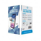 Hybridglas 5D med ram för iPhone 12 - Flexibelt Skydd