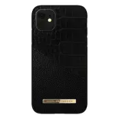 iDeal Atelier Skal iPhone 12 & 12 Pro - Nightfall Croco Svart
