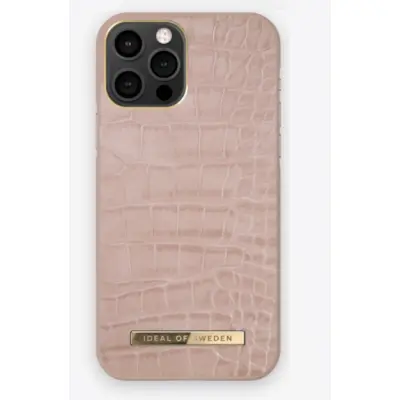 iDeal Atelier Skal iPhone 12 & 12 Pro - Rose Croco