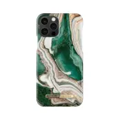 IDEAL FASHION CASE iPhone 12 & 12 Pro GOLDEN JADE MARBLE