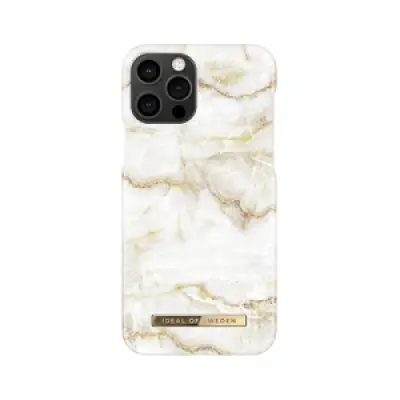 iDeal Fashion Case iPhone 12 & 12 Pro Golden Pearl Marble