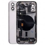 iPhone 12 Baksida Original med Delar - Vit