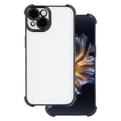 iPhone 12 Mobilskal Anti Shock Chrome - Svart