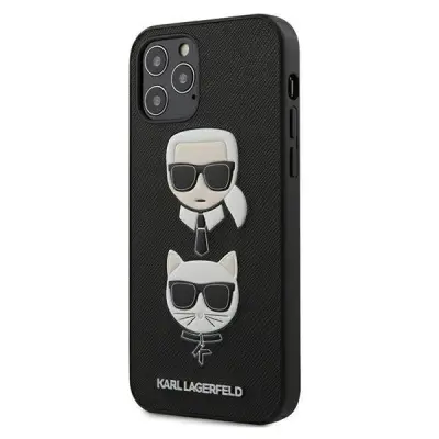 Karl Lagerfeld iPhone 12 & 12 Pro Skal Ikonik Karl & Choupette Head