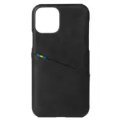 Krusell iPhone 12 & 12 Pro CardCover Leather, Black