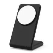 M2 15W Trådlös laddningsställ för iPhone 12/13/14/15 - Svart/Vit