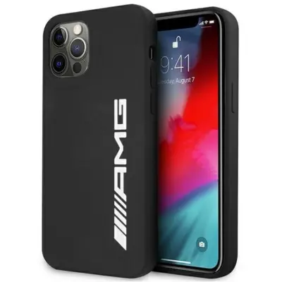 Mercedes iPhone 12/12 Pro Skal Silicone - Svart