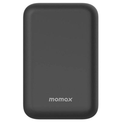Momax Magsafe Magnetisk Trådlös Powerbank 5000 mAh - Svart