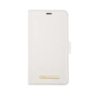Onsala MobilPlånboksfodral iPhone 12 & 12 Pro - Saffiano White