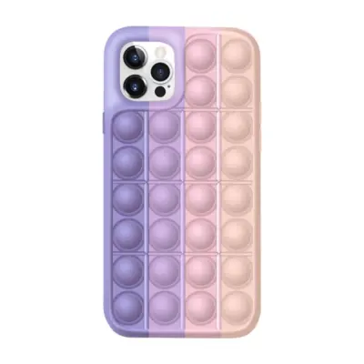 Pop it fidget skal till iPhone 12/12 Pro - MultiColor