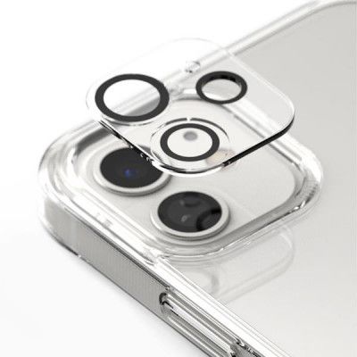 Ringke Linsskydd Härdat glas iPhone 12 - Transparent