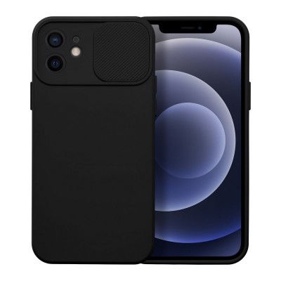 SLIDE skal för iPhone 12 svart