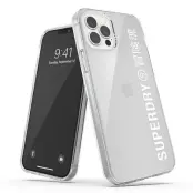 SuperDry Snap Clear Skal iPhone 12/12 Pro - Vit