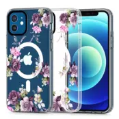 Tech-Protect iPhone 12/12 Pro Mobilskal Magsafe Magmood - Spring Floral