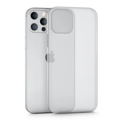 Tech-Protect Ultraslim 0.4mm Skal iPhone 12 & 12 Pro Matte Clear