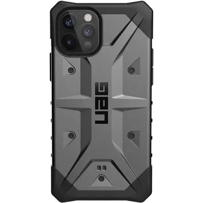 UAG Pathfinder Cover Skal iPhone 12 & 12 Pro - Silver