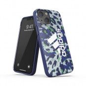 Adidas Snap Leopard Skal till iPhone 13 mini bold blue/mint