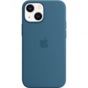 Apple Silicone Magsafe Skal iPhone 13 Mini - Blå Jay