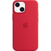Apple Silicone Magsafe Skal iPhone 13 Mini - Röd