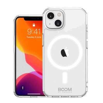 Boom - Magsafe Skal iPhone 13 Mini - Clear