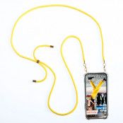 Boom iPhone 13 Mini skal med mobilhalsband- Rope Yellow