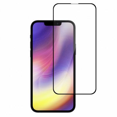 Champion Härdat glas skärmskydd till iPhone 13 Mini - Svart