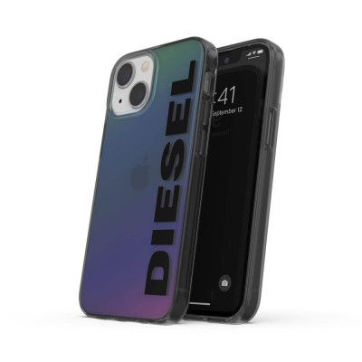 Diesel Snap Holographic med Svart Logo Skal till iPhone 13 mini