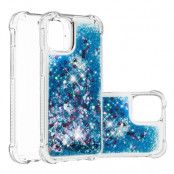 Drop-Proof Glitter Sequins Skal till iPhone 13 Mini - Blå