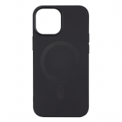 Essentials iPhone 13 mini Skal MagSafe Silicone - Svart