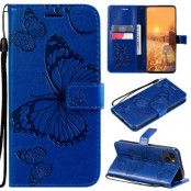 Fjärilar Plånboksfodral iPhone 13 Mini - Blå
