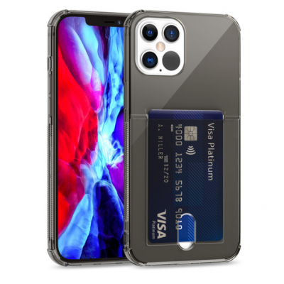 Flexicase Skal med Kortplats iPhone 13 Mini - Svart