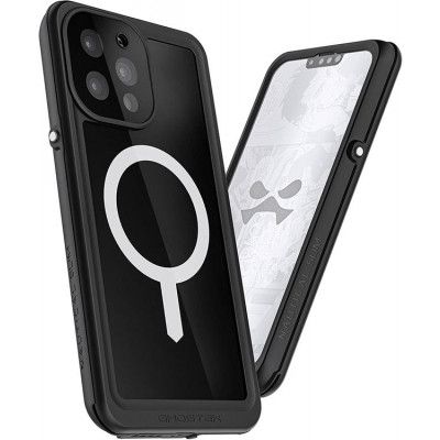 Ghostek Nautical Slim Vattentätt MagSafe Skal iPhone 13 Mini - Svart