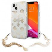 Guess Peony Chain Collection Skal iPhone 13 Mini - Guld