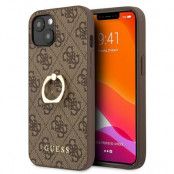 Guess Ring Stand Skal iPhone 13 Mini - Brun